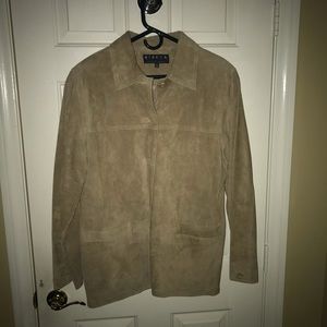 Giacca Suede Leather Jacket